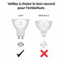 Philips Hue White and Color Ambiance Ampoule LED connectée Pack de 2, culot GU10, 400 lumens, Compatible Bluetooth. Fonctionne a