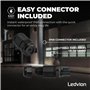 Ledvion Projecteur LED Extérieur, 100 Watt LED Spot, 6500K Eclairage de Sécurité, 12000 Lumens, IP65 Projecteur Étanche Ultra Lu