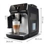 Philips Machine à Expresso Entièrement Automatique 5500 Series–20 Boissons Chaudes et Glacées, Carafe LatteGo Facile à Nettoyer,