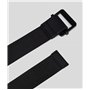 KARL LAGERFELD JEANS Webbing Belt Ceinture, Noir, Taille Unique Hommes