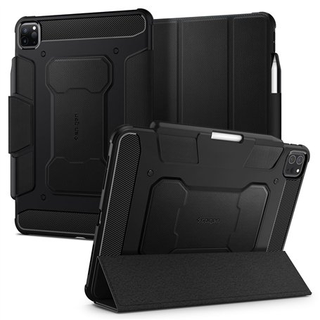 Spigen Rugged Armor Pro Coque Compatible avec iPad Pro 11 Pouces 4ème / 3ème / 2ème / 1ère Génération (2022/2021/2020/2018) avec