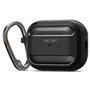 Spigen Rugged Armor Coque Compatible avec AirPods Pro 2eme Génération (2023/2022) - Noir Mat
