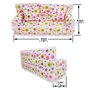 Yudanny 8 Pièces/Ensemble Accessoires de Meubles de Princesse Ensemble de Commode-Cadeau + Ensemble de Canapé + Ensemble de Lit