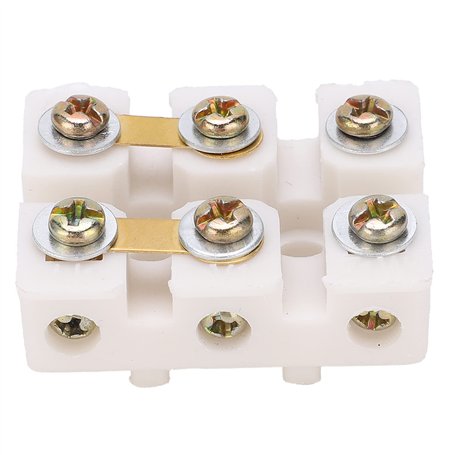 Compresseur Moteur Monophasé Bornier Bornier Bornier Plastique Ignifuge Connecteur de Fil de Barrière Fournitures Industrielles