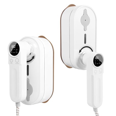 Fer à Vapeur de Voyage Pliable avec écran LCD