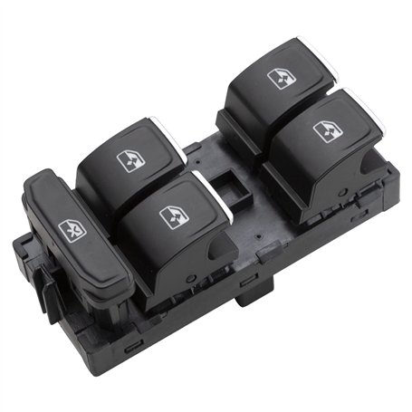 MangWany Interrupteur principal pour lève-vitre électrique compatible avec Golf MK7 Seat Ateca Ibiza Touran 5G0959857B