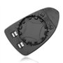 Anlseiod Miroir de rétroviseur droit pour Corsa D E 2006-2014 Corsa E 2014-2019 51167065081 51167065082 Verre chauffant 1426554