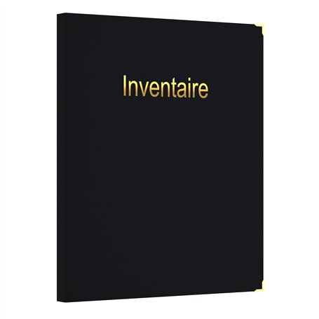 Livre Classeur Inventaire avec Recharge 100 feuilles