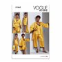 Vogue Patron de couture Vêtements de nuit pour femme Multicolore