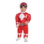 DISGUISE Officiel Costume Power Rangers Enfant, Déguisement Dino Fury Rouge, Tenue Héros Enfant, XS