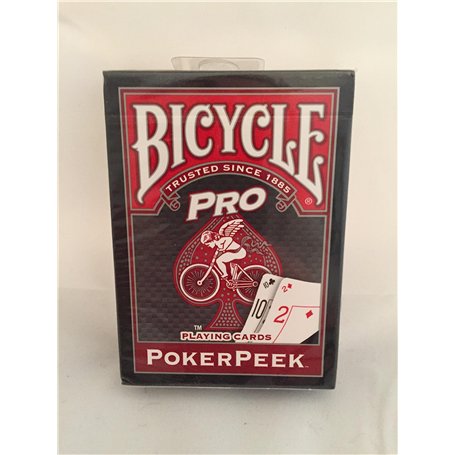 Jeu Bicycle Pro Poker Peek Tarot Rouge (US Playing Card Company)