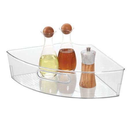 iDesign 62630Eu Lazy Susan Bac Armoire Transparent Clair