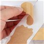 Étiquettes Adhésives en Papier Kraft