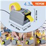 VEVOR Distributeur automatique de ruban adhésif électrique 25 W coupe-ruban machine de découpe de ruban largeur de ruban 6-60 mm
