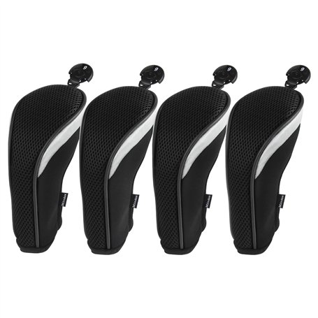 Andux Couvre-têtes Golf Hybrid Club avec étiquette de numéro Interchangeable