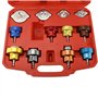 FreeTec Testeur de Pression d'essence 14pc Kit de testeur de Fuite de Pression de Pompe de radiateur