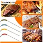 Bowarepro Lot de 4 sondes de rechange pour barbecue Weber Igrill 2 Igrill Mini Igrill 3 - Kit de rechange pour barbecue à viande