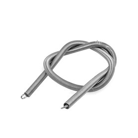 sourcing map Ressort de Traction Ressort de Tension Ressorts d'Extension 0.5mmx5mmx300mm 304 Inoxydable Acier Argenté