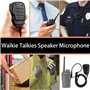 Retevis RS111 Talkie Walkie Microphone Haut-Parleur 2 Broches Microphone Compatible avec Talkie Walkie Retevis Retevis RT24 RT27