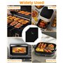 5 Pièces Tapis de Cuisson Barbecue 50x40cm, Plaque Feuille de Cuisson Four Accessoire, Réutilisable Anti-Adhésif Tapis Barbecue,