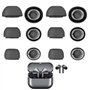 Rhinenet SM-R630 Lot de 6 paires de bouchons d'oreilles en silicone lavables avec isolation phonique pour Galaxy Buds 3 Pro SM-R