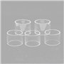 RUIYITECH Lot de 5 tubes en verre de rechange pour réservoir en verre Pyrex Digiflavor Siren 2 24 mm 4
