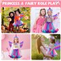 PQETBV Costumes de Licorne pour Enfants, Deguisement Licorne Fille Princess Enfant, Cosplay Carnaval Fête Anniversaire Cadeaux p