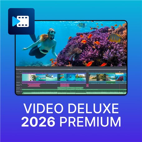 MAGIX Video deluxe 2026 Premium: Le montage vidéo pour tous | Programme d'édition vidéo | Éditeur vidéo | pour Windows 10/11 PC