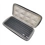 Fututech Étui de Rangement Rigide pour Logitech MX Keys Mini Etui Housse de Protection Mallette pour Clavier sans Fil Bluetooth 