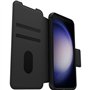 OtterBox Étui Portefeuille en Cuir véritable pour Galaxy S23 Strada Series - Shadow (Noir), Porte-Cartes