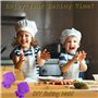 Dawwoti Singe Silicone Cake Moule Fondant Cake Decoration Bac À Glaçons De Cuisson Moule Chocolat pour Enfants Kids