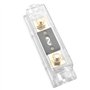 Heschen Porte-fusible ANL pour voiture audio vidéo stéréo, entrée et sortie de calibre 0/2/4, avec fusible ANL (60A)