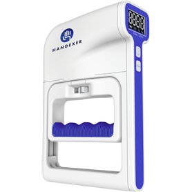 Dynamomètre numérique à main avec écran LCD rétroéclairé pour test de force de préhension et entraînement 120 kg
