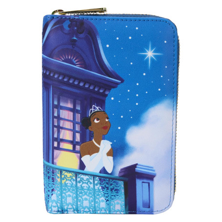 Loungefly Disney Princess and The Frog Portefeuille zippé pour 15ème anniversaire