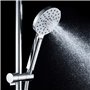GRIFEMA PORTO-G17103 Set de Douche Encastrable/Robinet Monocommande de Douche avec Flexible, Douchette 3 Jets, Support, Pomme de