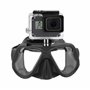 Masque de plongée sous-Marin en Silicone Lunettes de plongée avec Tuba Compatible with GoPro Hero (2018) GoPro Hero 7 6 5 4 3