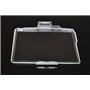 FANZR Lot de 2 coques de protection d'écran LCD pour appareil photo Nikon D300, D300s SLR Transparent ABS Remplace BM-8