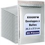 EOGRFW 20 Pièces Enveloppes à Bulles Thermiques