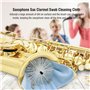 Chiffon de Nettoyage pour Saxophone, Chiffon Nettoyage de séchage Rapide Accessoire pour Saxophone