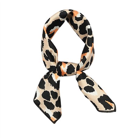 UDNFHL 1 Morceau D'Écharpe Carrée À Imprimé Léopard