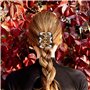 Lot de 3 peignes à cheveux à perles - Peigne à cheveux polyvalent pour femme - Clip peigne pour chignon - Pince à cheveux élasti