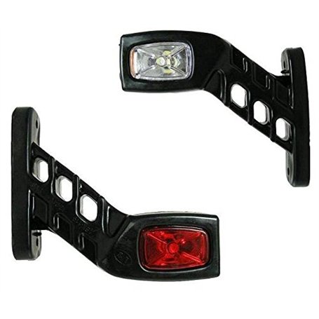 24/7Auto Lot de 2 feux de position latéraux 24 V pour remorque