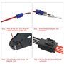 WMYCONGCONG Lot de 2 kits de connecteurs électriques étanches à 16 broches pour voiture automobile (16 broches)