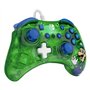 Manette de jeu - Rock Candy - Super Mario LUIGI - Filaire - Couleurs vives - Ergonomique