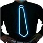 Amasawa El Cravate Lumineuse, LED El Cravate Lumineuse, LED Cravate Lumineuse, Accessoire Cravate Lumineuse, pour Halloween, Noë