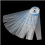 sourcing map 0.05-1mm plastique épaisseur Jauge d-Lacune dans outil mesure 13 1