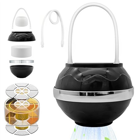 HOVCEH Filtre à Boule de Baignoire