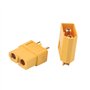 RUNCCI-YUN 20Pcs connecteur XT60, XT60 Connecteurs de Batterie, for RC Lipo Battery,10 pcs connecteurs mâles et 10 pcs connecteu