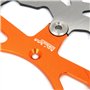 Disque Frein Avant Flottant 320mm,Disque Frein Moto Orange pour SXF EXC XCW XCF XCF MXC GS MX MXC EXCG LC4 SXS250 SXS450 XC250F 