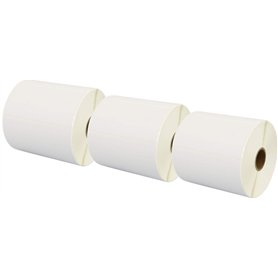 3 Compatibles Rouleaux 100mm x 50mm Étiquettes thermique pour Zebra GK420d GK420t GC420d GX420d GX420t GC420t GX430t GT800 LP284